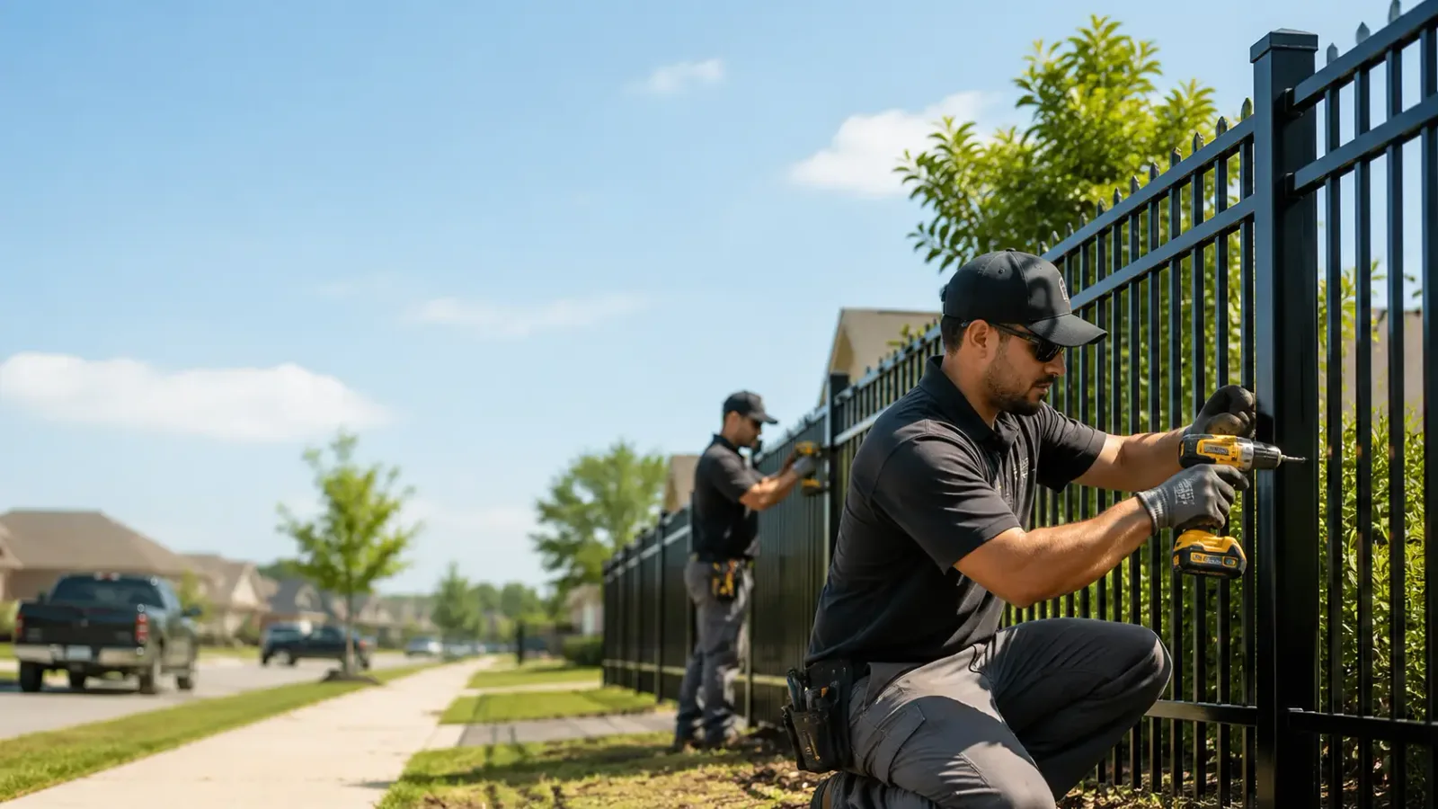 Metal Fence Installation in Belleville, AR